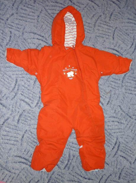 Červený overal 74/80, impidimpi,74