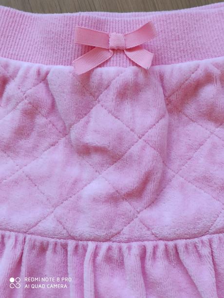 Suknička z mäkkého nicky plyšu, skoro nová, gymboree,110
