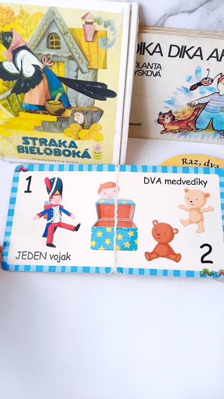 4ks detské knižky leporelá rozprávky,