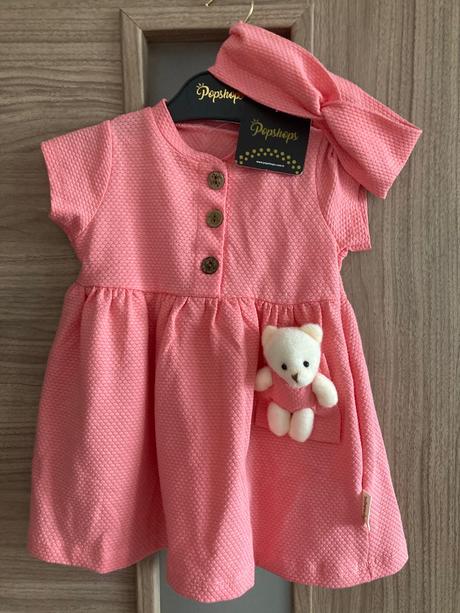 Šatky a čelenka 12-18m, 86