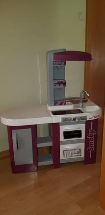 Smoby fialovo-šedá kuchynka tefal studio xl,