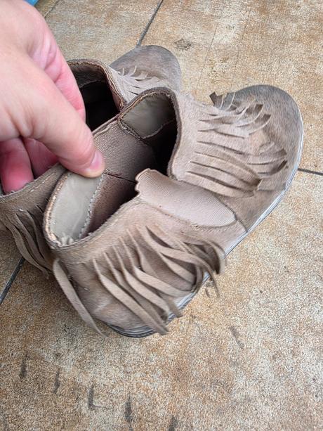 Hnedé členkove topanky 37, 37