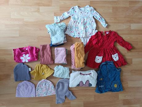 Balík oblečenia pre dievča 12-18 mesiacov, 86–98