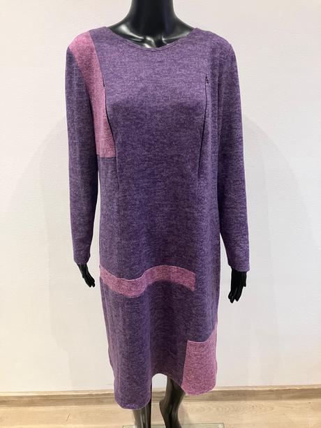 Dámske zimné šaty so zipsami, xl