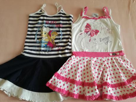 2x letné šatôčky, 116