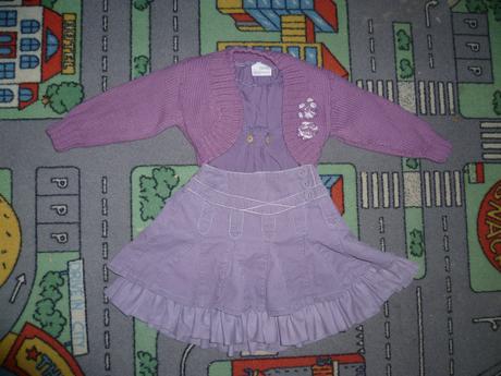 Suknička s tričkom a s bolerkom, next,80