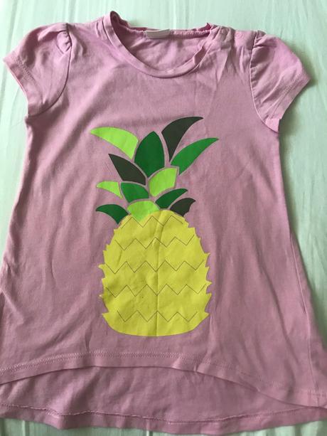 Tričko ananás 12-18 mes., lindex,86