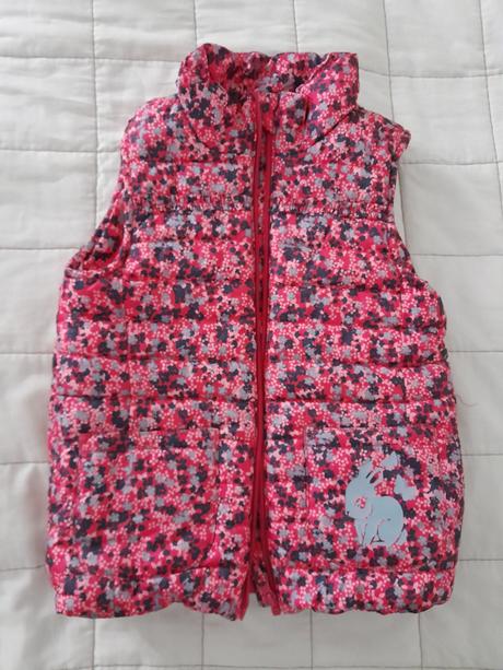 Zateplená dievčenská vesta, kiki&koko,122