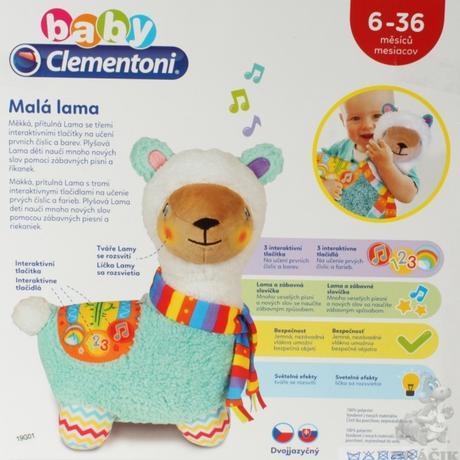 Náučná spievajúca lama clementoni,