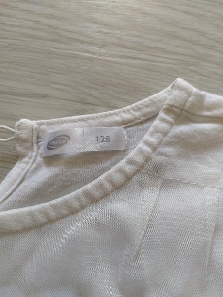 Dievčenské tričko s volánikom., pepco,128