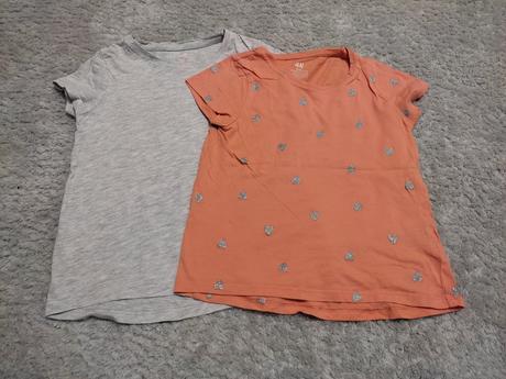 Tričko s mačičkou,5-6r, h&m,116