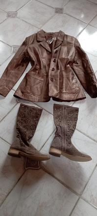 Cizmicky perforovane z pravej koze ,nove, 37