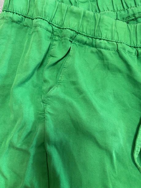 Nohavice zelené, xl