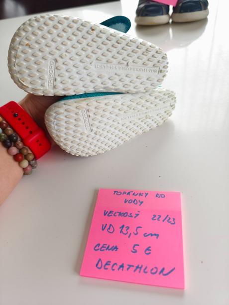 Topánky do vody, decathlon,22