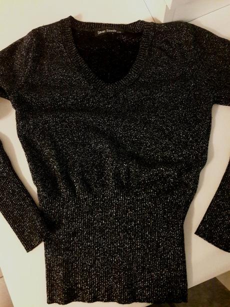 Elasticky pulover, s