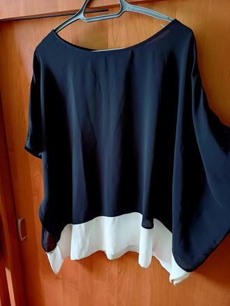 Dámska čierna tunika xxxl, xxxl