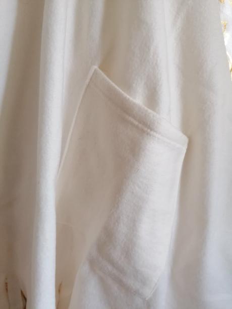 Flísová štóla s vreckami, 