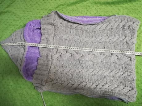 Pletený fusak do vajíčka, 