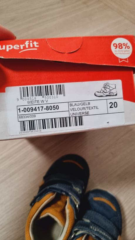 Prechodné topánky na suchý zips - vodeodolné, superfit,20