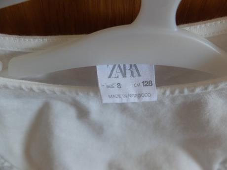 Tričko s volánmi- body 128, zara,128