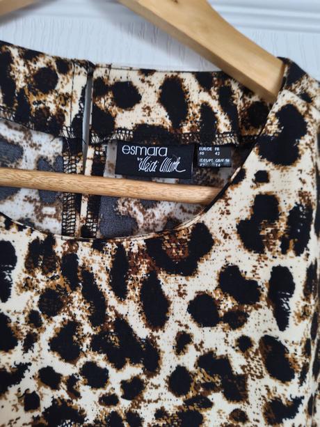 Dámske šaty -leopard, esmara,l