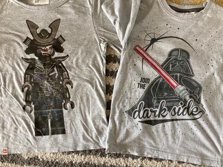 Tričká lego 122/128, h&m,122