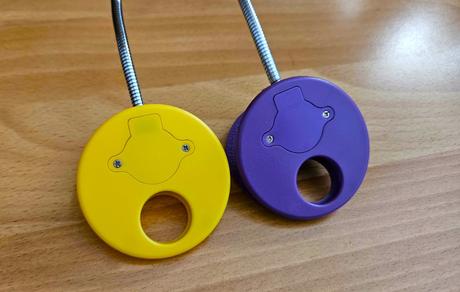 Malá detská lampička s klipom, 2 ks, 