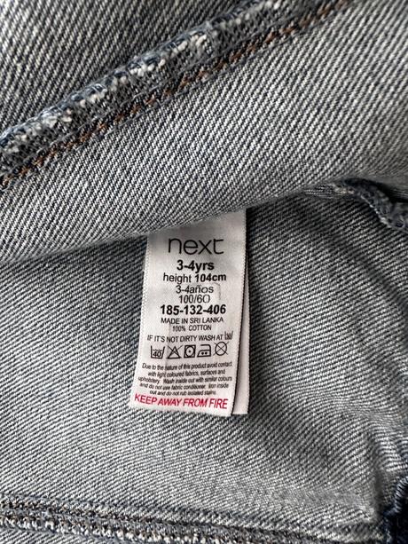 Riflová bunda, next,104