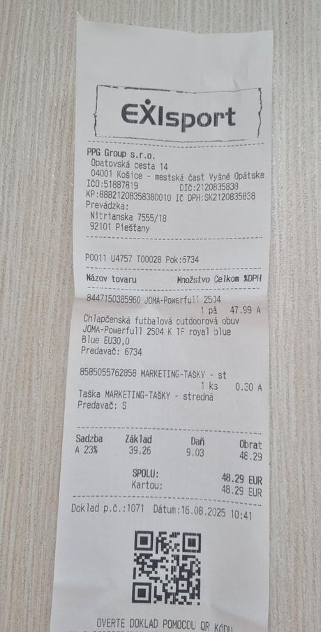 Kopačky joma, joma,30