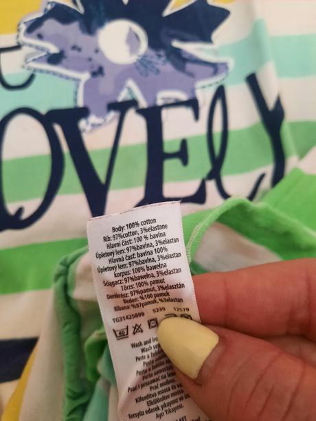 Dievčenské tričko, f&f,122