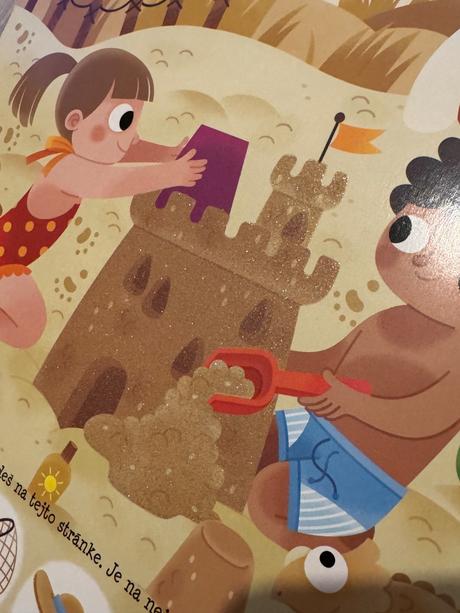 Interaktívna knižka s veselými obrázkami,