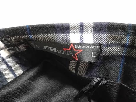 Károvaná sukňa, fishbone,m