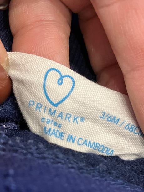 Dievčenské bodkované tepláky (68), primark,68