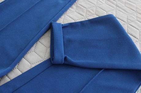 Modré ľahké nohavice, xs