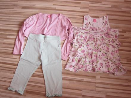 Tričko+bolerko +leginy gratis, dopodopo,122