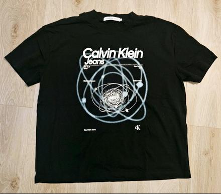 Unisex oversize tričko calvin klein, calvin klein,l