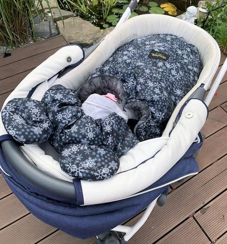 Nepremokavý fusak s uškami miki, fleece velvet 90, 