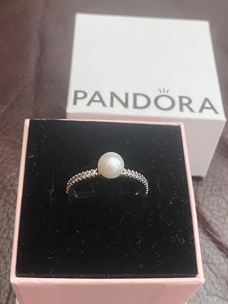 Pandora prsten s perlou, pandora