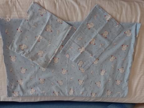 Detské svetlo modré obliečky /ostatné zadarmo/, šírka (cm): 100,dĺžka (cm): 120