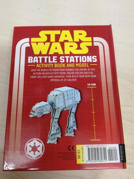 Star wars tie silencer book + model nsu19, 