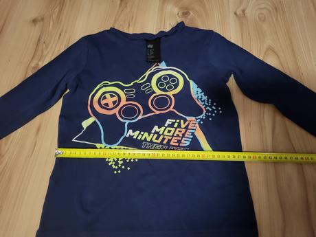 Tričko dl.rukáv, h&m,134