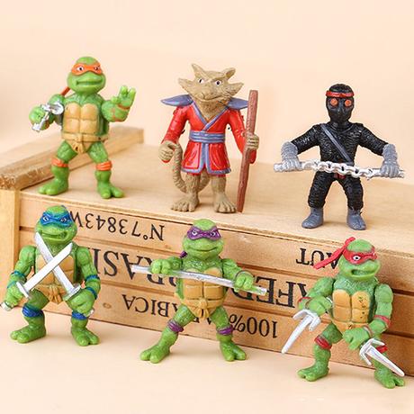 Ninja turtles korytnačky 6 ks - ihned k odberu,