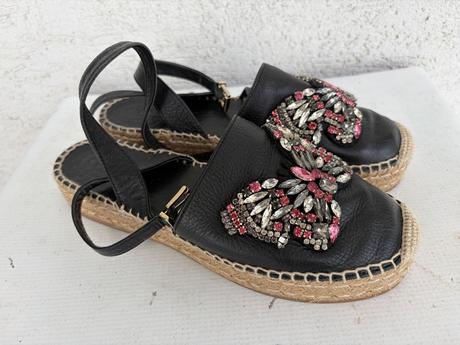 Twinset pc199e motyle znackove kozene topanky, 38
