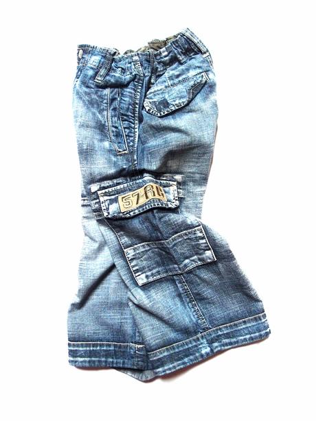 Riflové bermudy, c&a,122