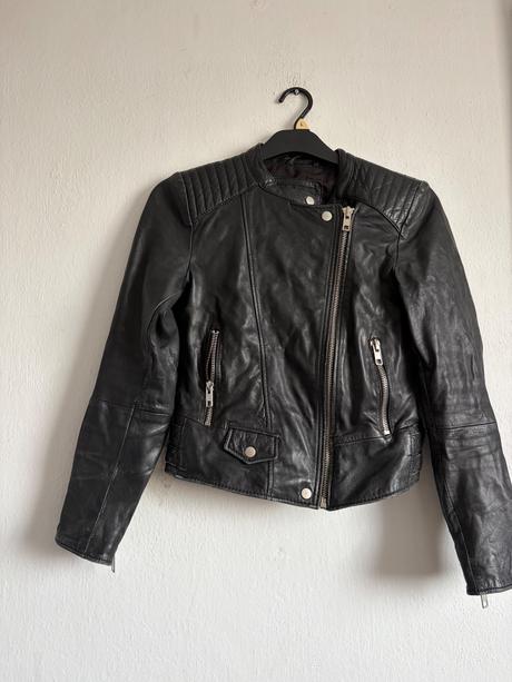 Kozena koza trendy bunda m motorkarsky styl, m