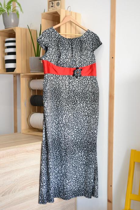 Tehotenské šaty s leopardím vzorom 42, 42