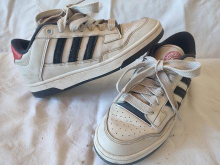 Topanky adidas do skoly vhodne aj do dažda kožene, adidas,40
