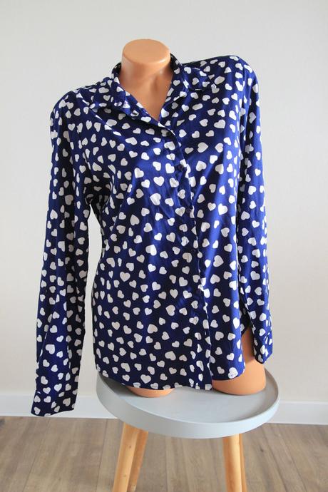Blúzka so srdiečkami, l/xl, l