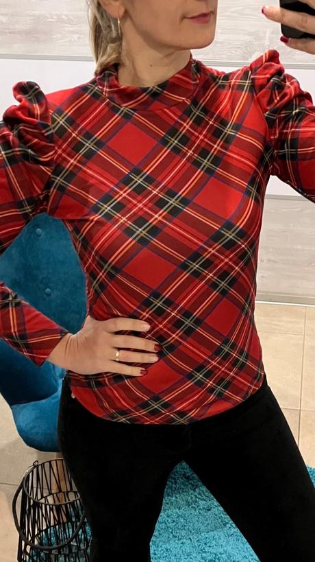 Dámske tričko s volánovým rukávom (uni), m / s