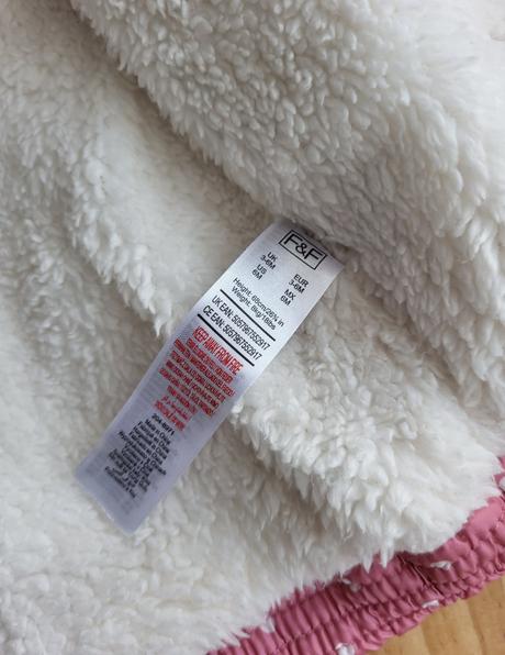 Zimná bunda f&f 68 na 3-6 mesiacov, f&f,68